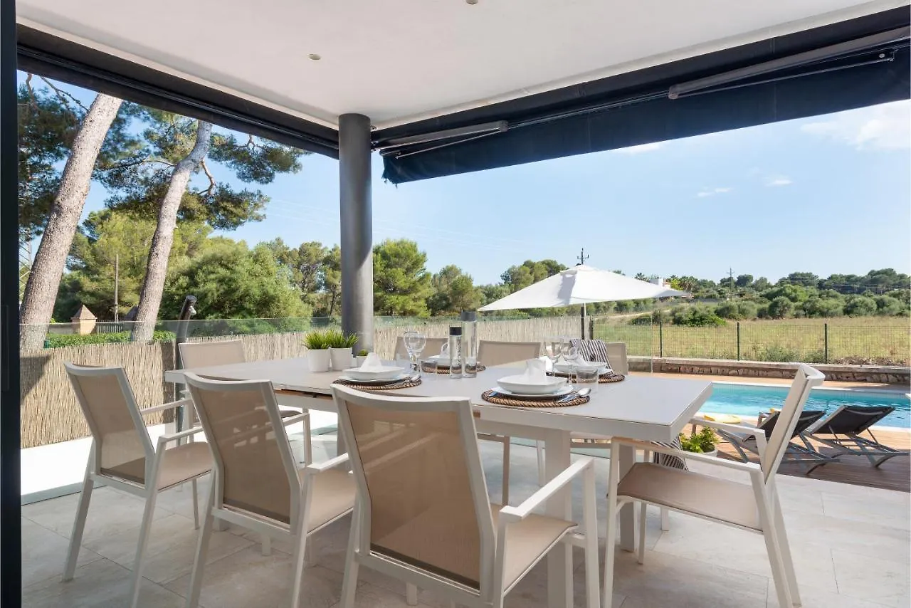 Villa Casa Marian For 8 With Swimming Pool, Garden And Close To Beach Can Picafort   Can Picafort (Mallorca)